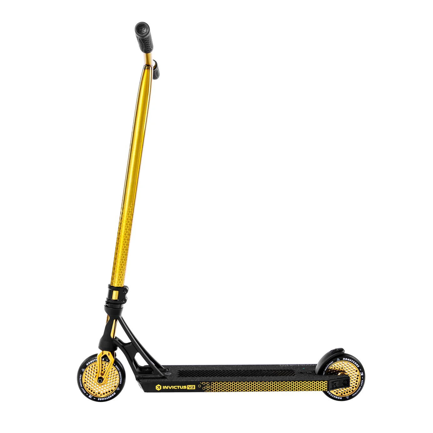 Root Industries Invictus V3 Complete Scooter - Gold Rush - Image 2