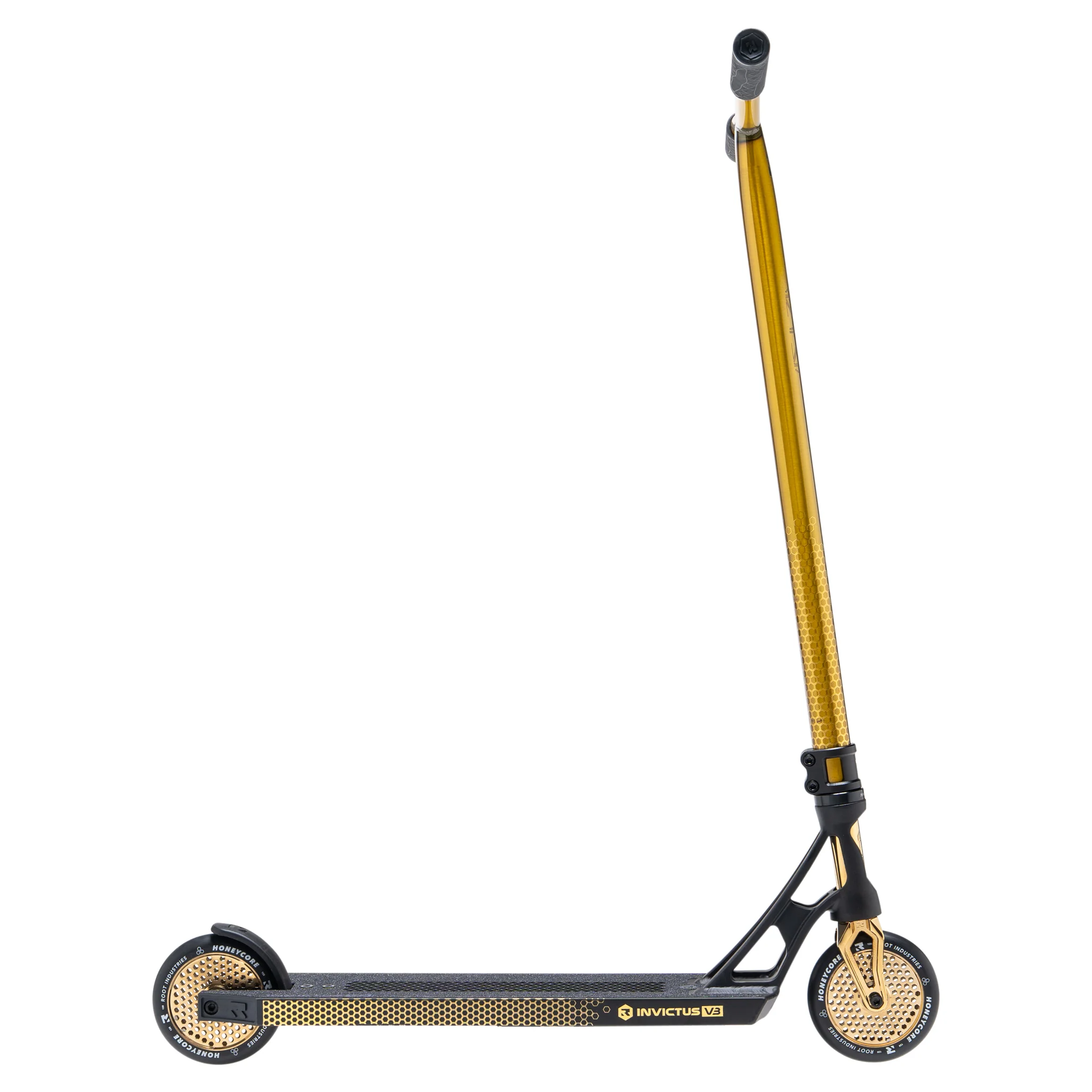 Root Industries Invictus V3 Complete Scooter - Gold Rush - Image 4