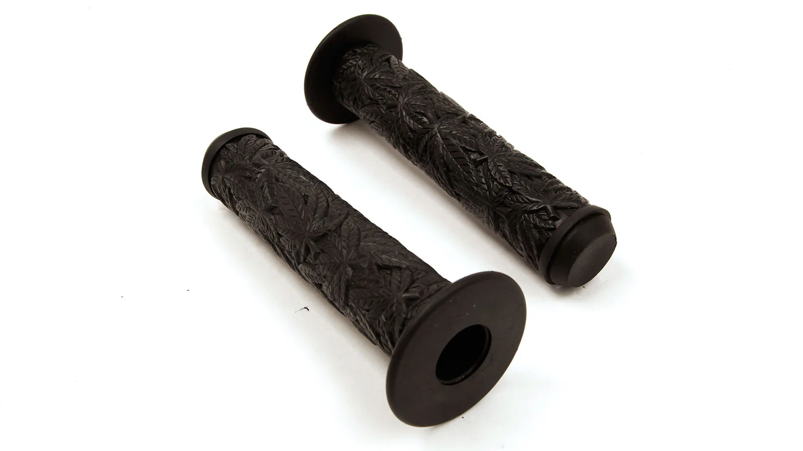S&M Bikes BMX Ganja Grips - Black Resin