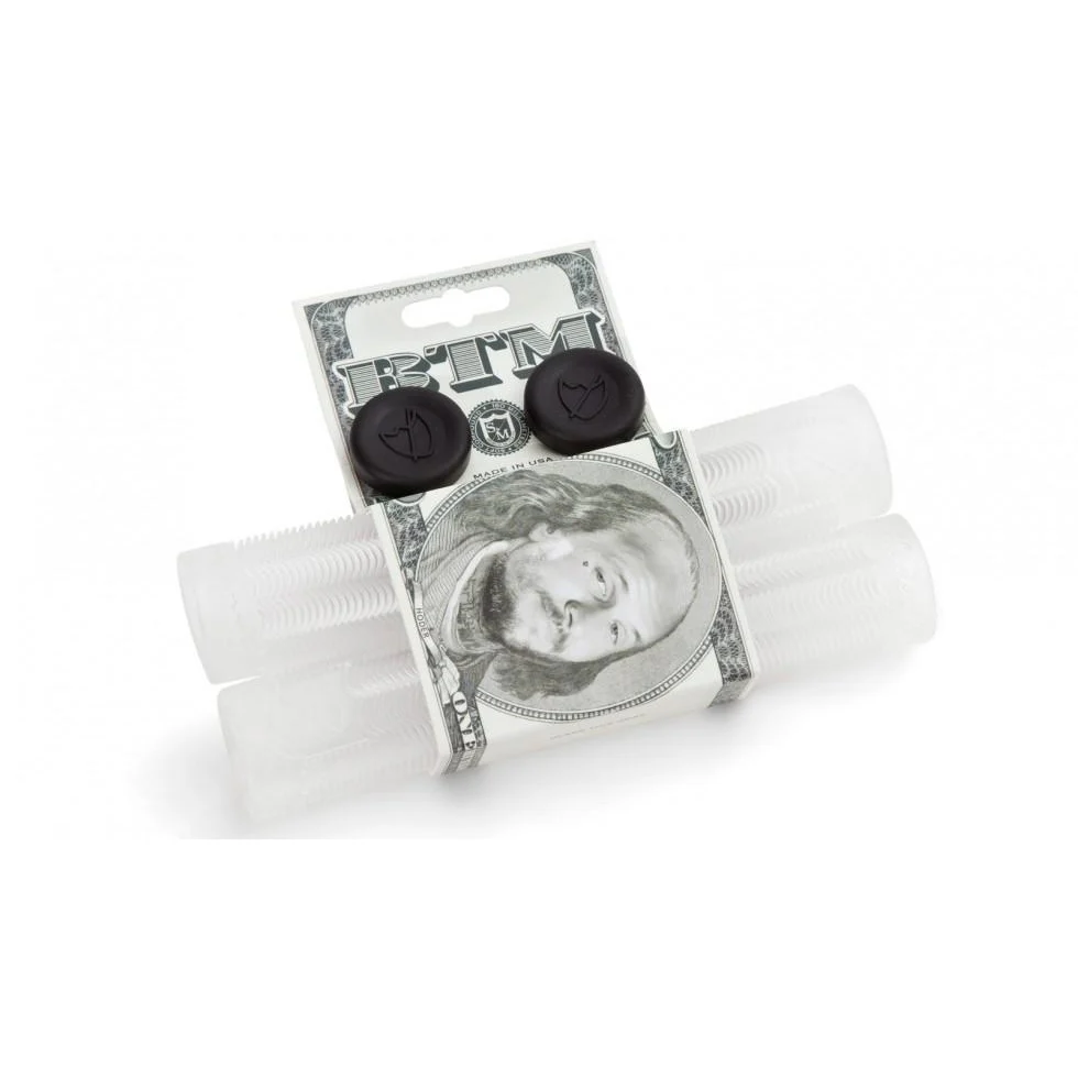 S&M Bikes BMX Hoder Grips - Clear - Image 2
