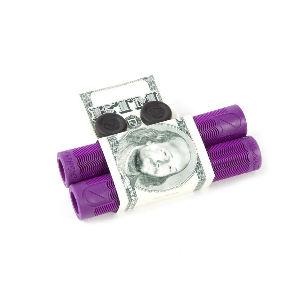 S&M Bikes BMX Hoder Grips - Purple - Image 2