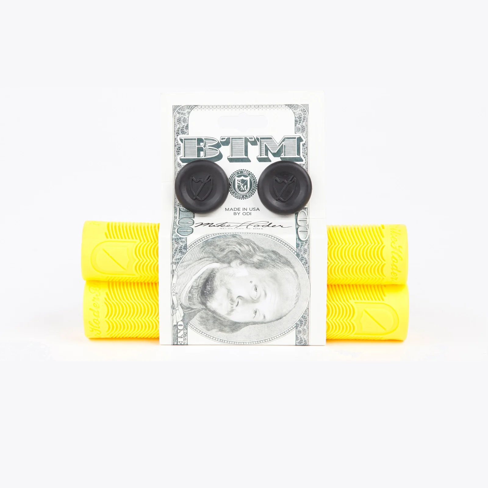 S&M Bikes BMX Hoder Grips - Yellow - Image 2