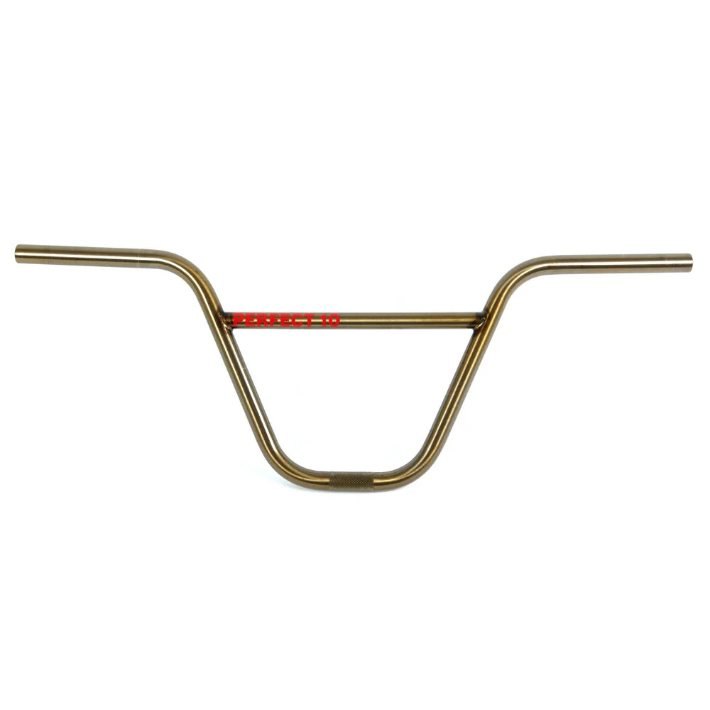 S&M Bikes BMX Perfect 10 Bar - Trans Gold