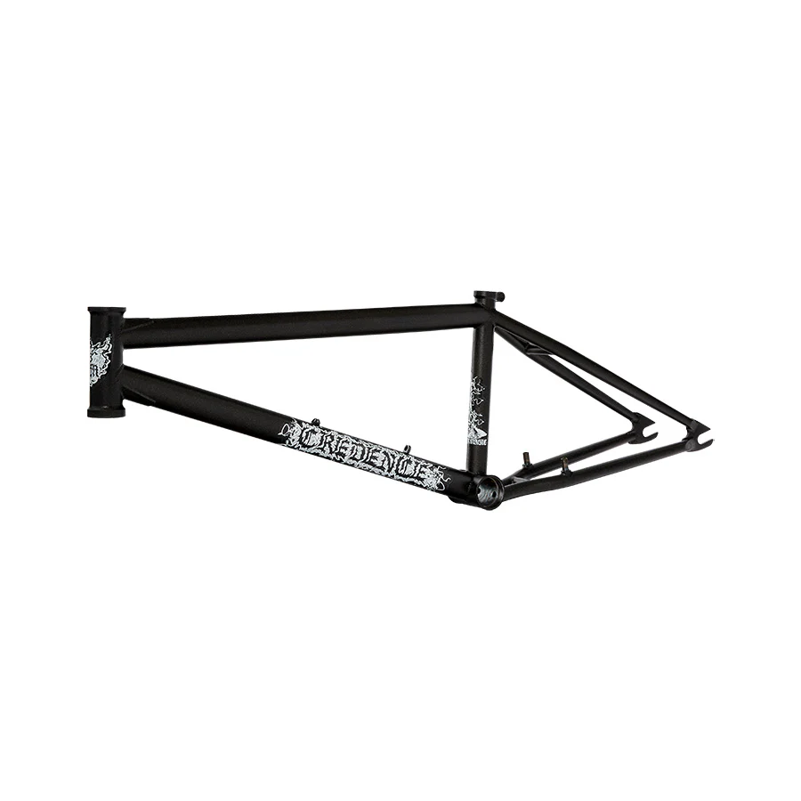 S&M BMX Black Magic Frame 21.25″ - Metallica Black - Image 3