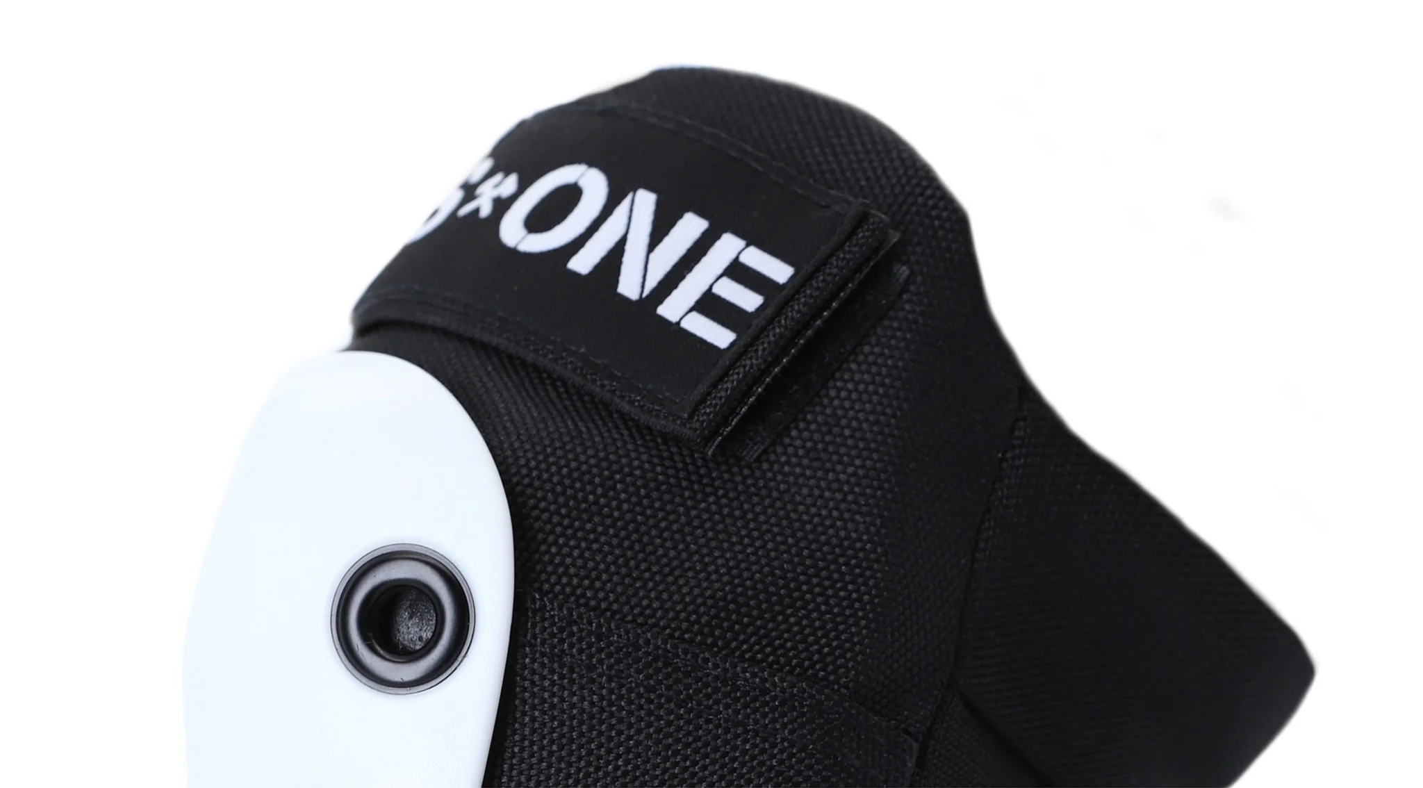 S1 Elbow Pads - Black/White - Image 4