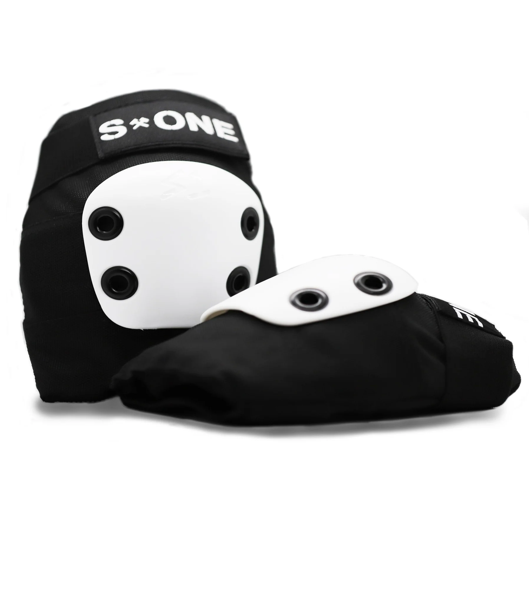 S1 Elbow Pads - Black/White - Image 7