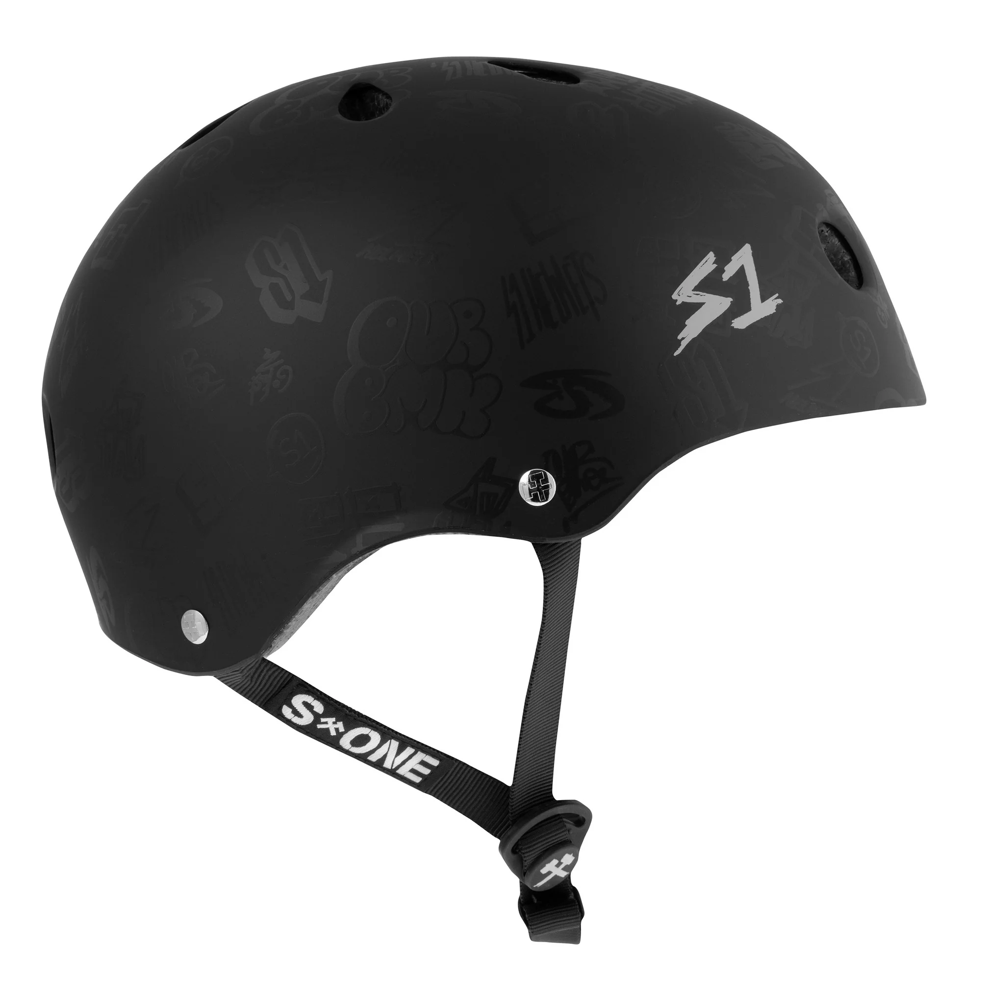 S1 Lifer Helmet - Black Matte/Our BMX - Image 2