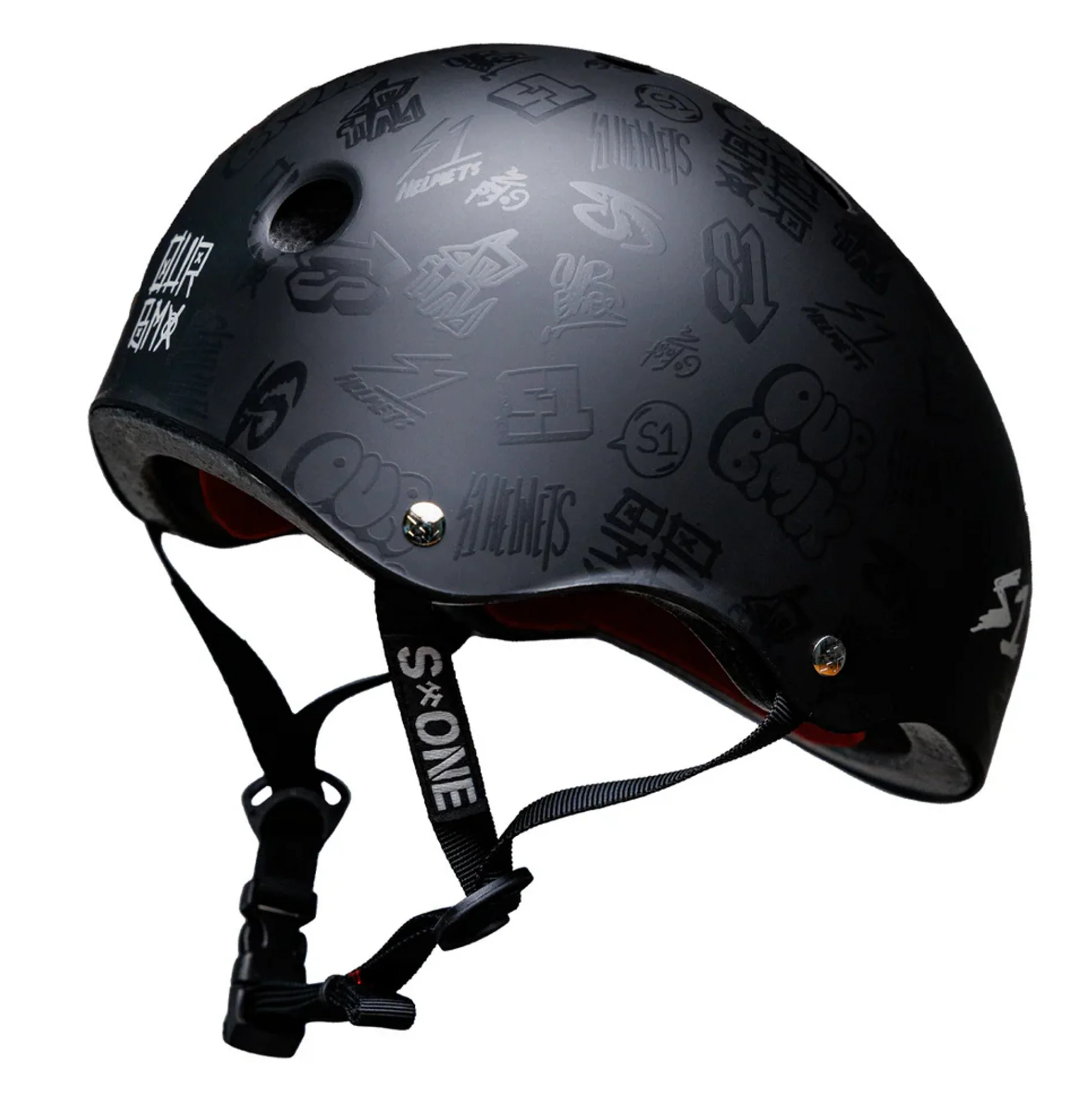 S1 Lifer Helmet - Black Matte/Our BMX - Image 4