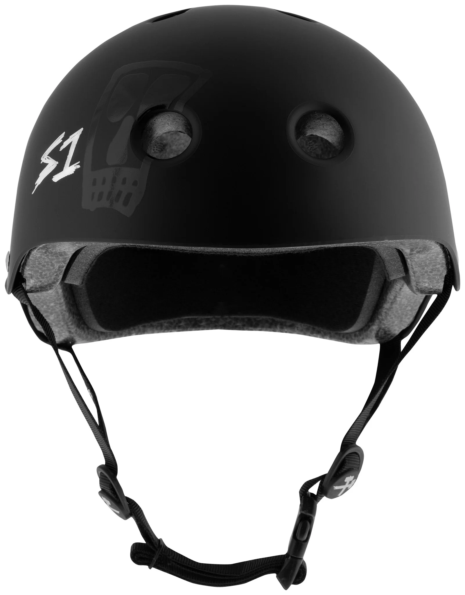 S1 Lifer Helmet - Black Matte/Vato Skull X Lance Mountain - Image 3