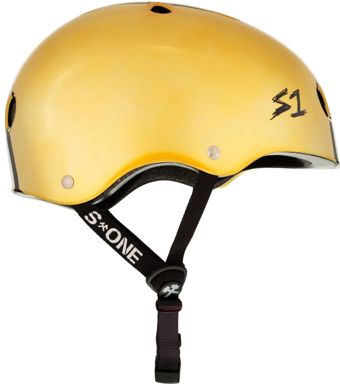 S1 Lifer Helmet - Gold Mirror - Image 3