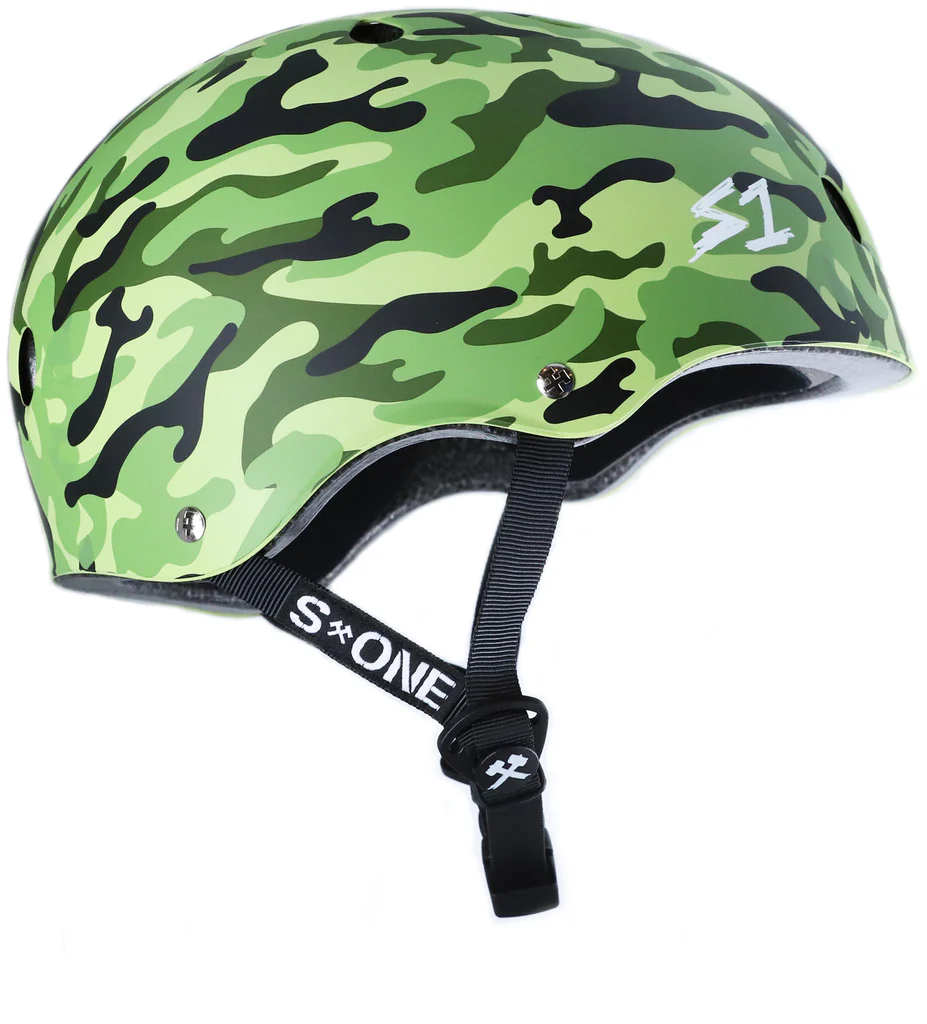 S1 Lifer Helmet - Green Camo Matte - Image 2