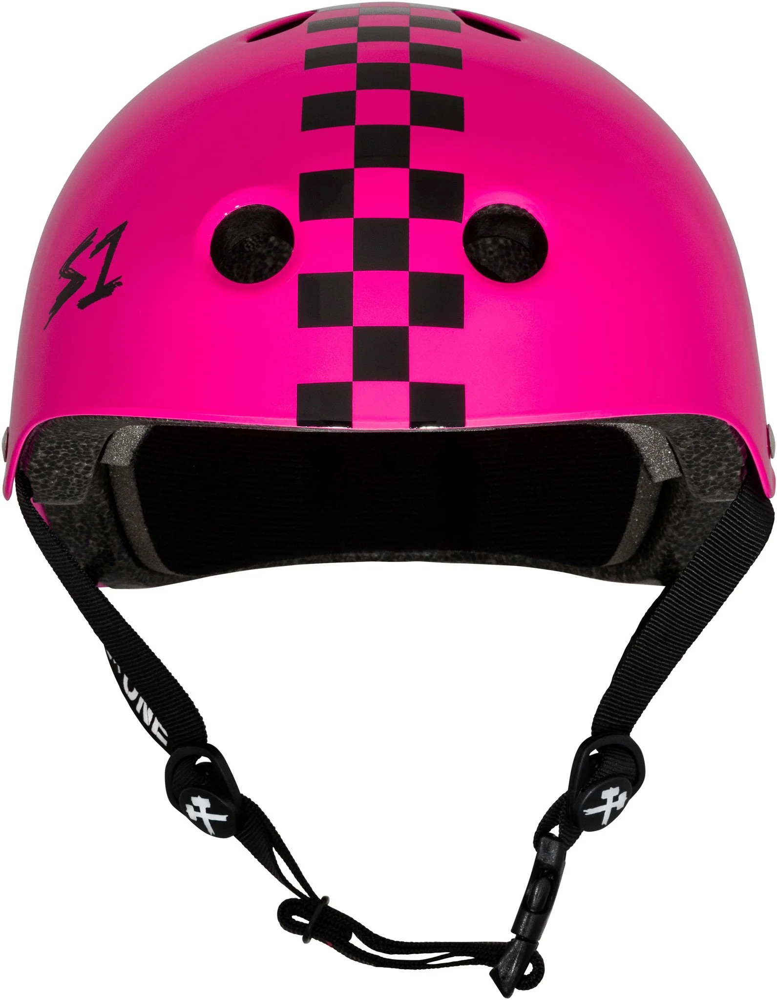 S1 Lifer Helmet - Pink Gloss/Checkers - Image 3