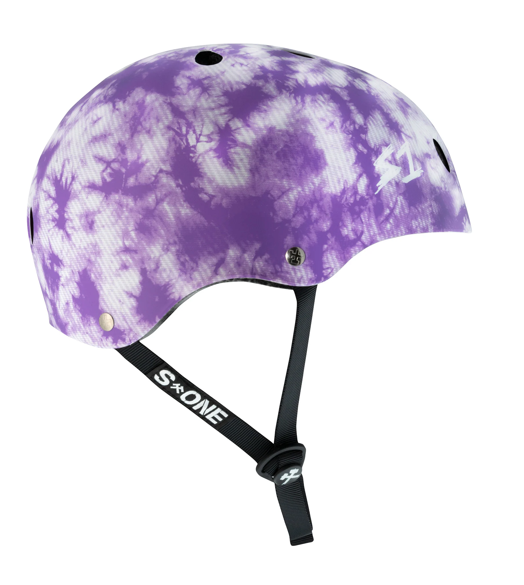 S1 Lifer Helmet - Purple Tie-Dye Matte - Image 2