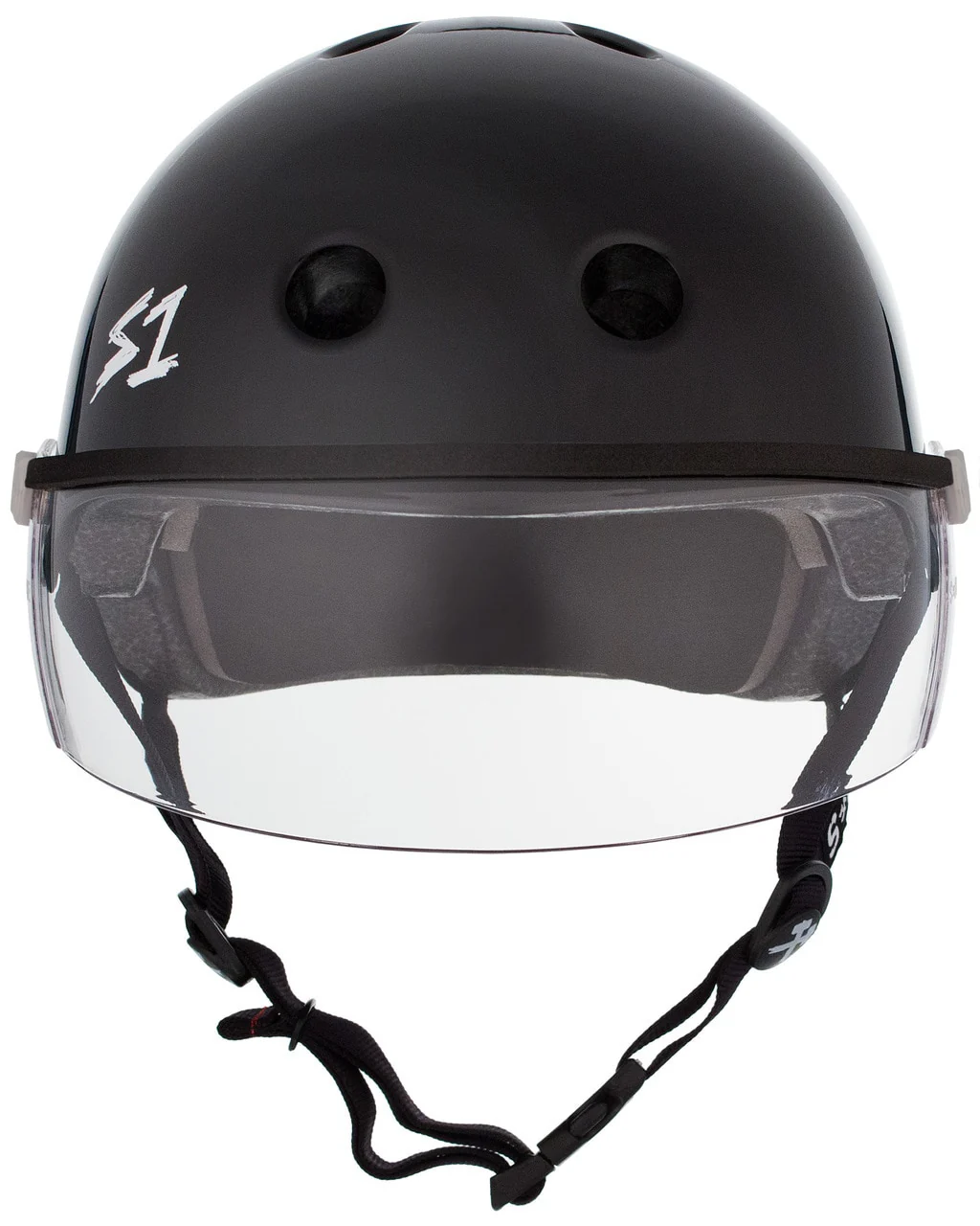 S1 Lifer Visor Gen 2 Helmet - Black Gloss - Image 3
