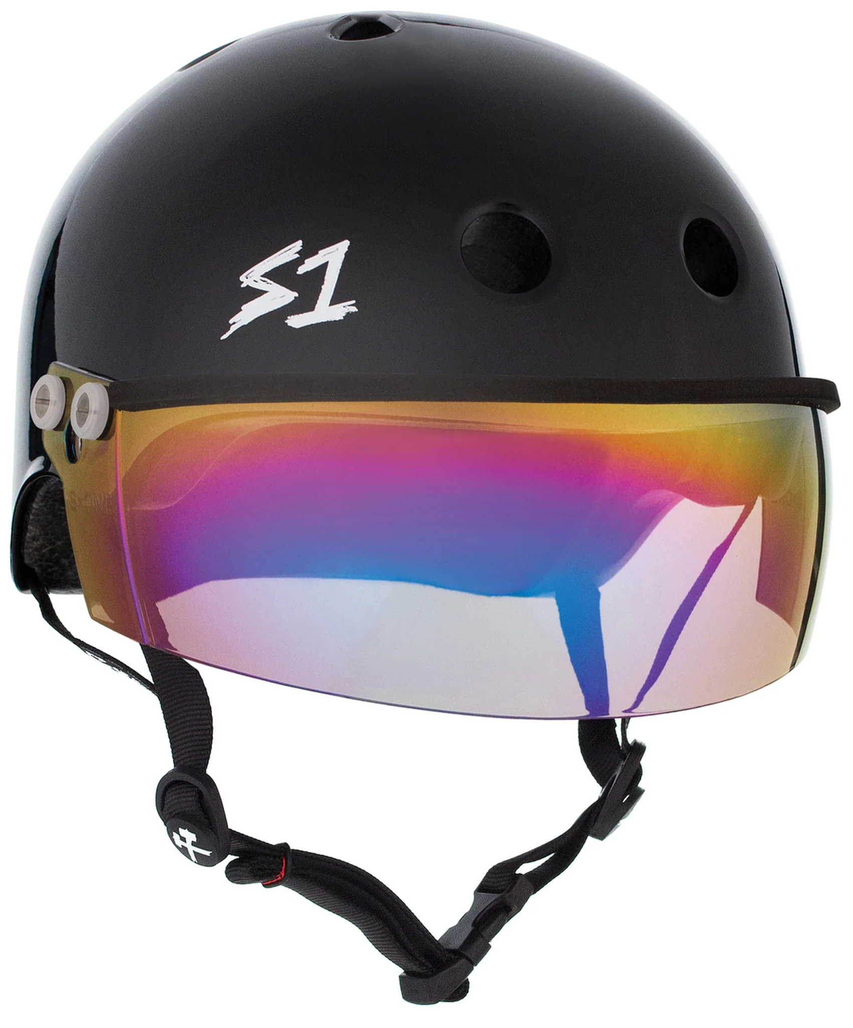 S1 Lifer Visor Gen 2 Helmet - Black Gloss - Image 4