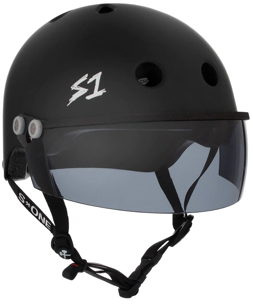S1 Lifer Visor Gen 2 Helmet - Black Gloss - Image 5