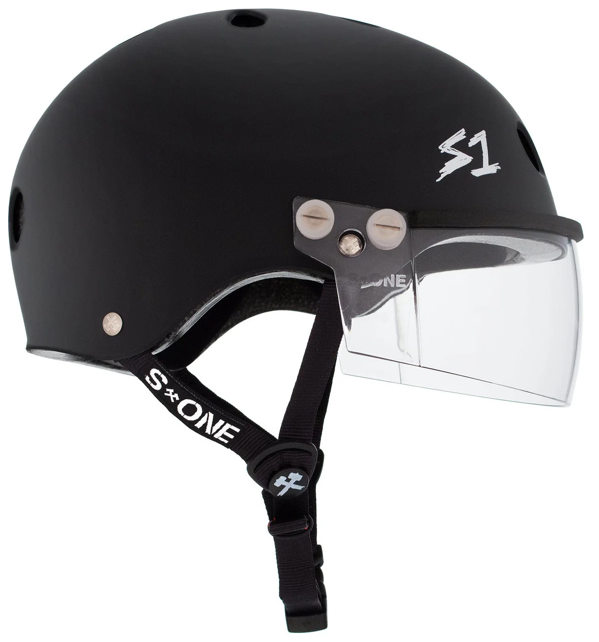 S1 Lifer Visor Gen 2 Helmet - Black Matte - Image 3