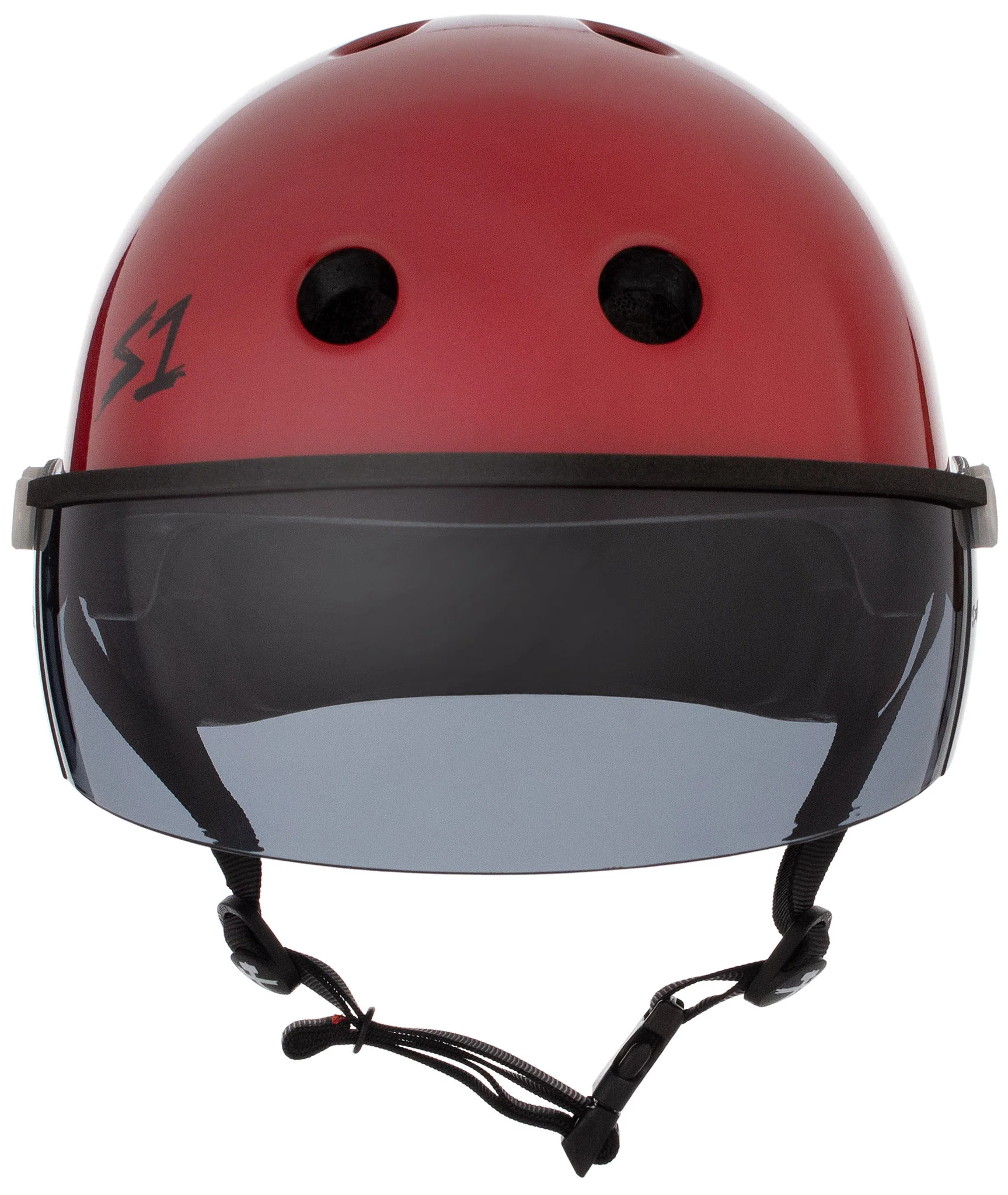 S1 Lifer Visor Gen 2 Helmet - Blood Red Matte - Image 9
