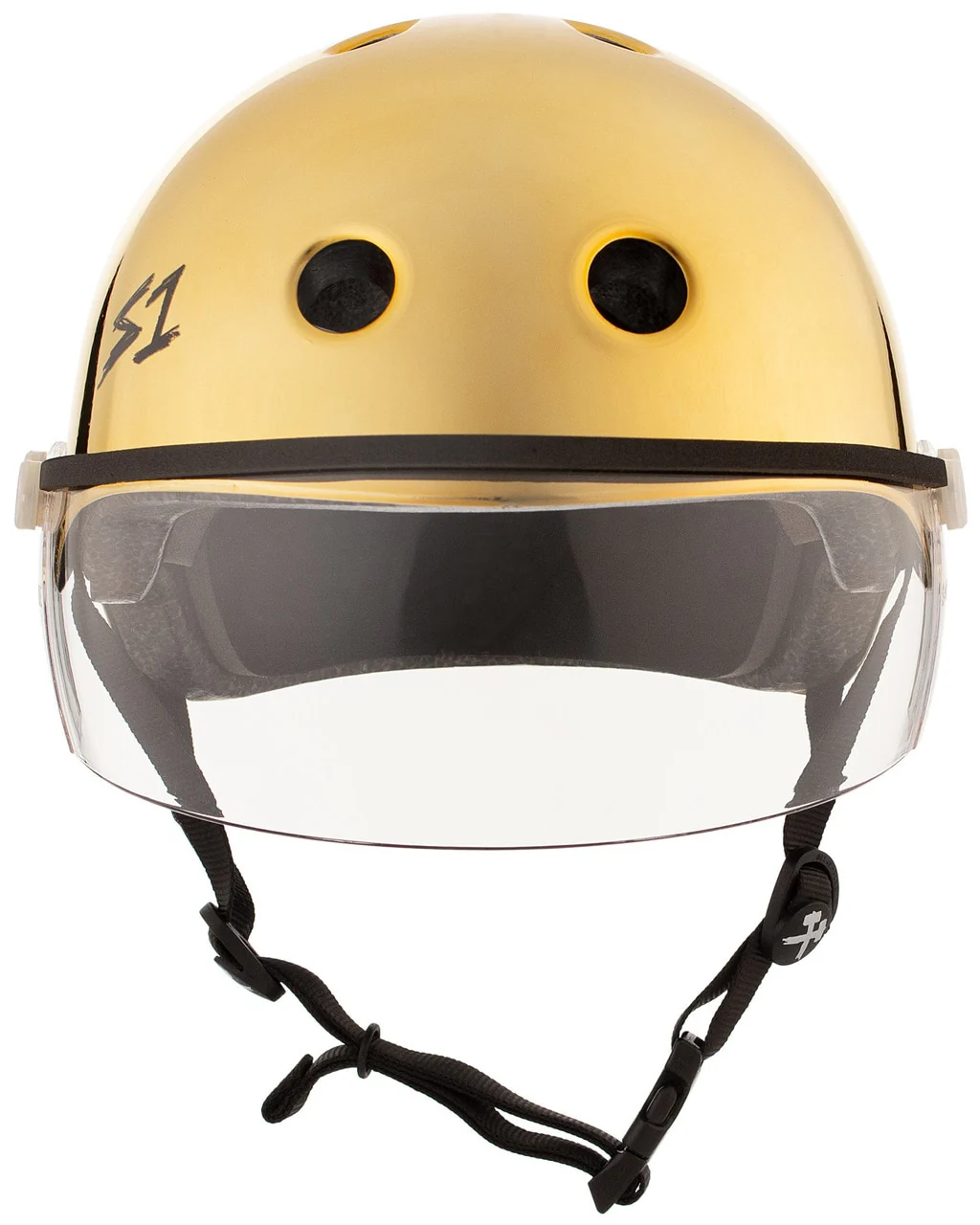 S1 Lifer Visor Gen 2 Helmet - Gold Mirror - Image 3