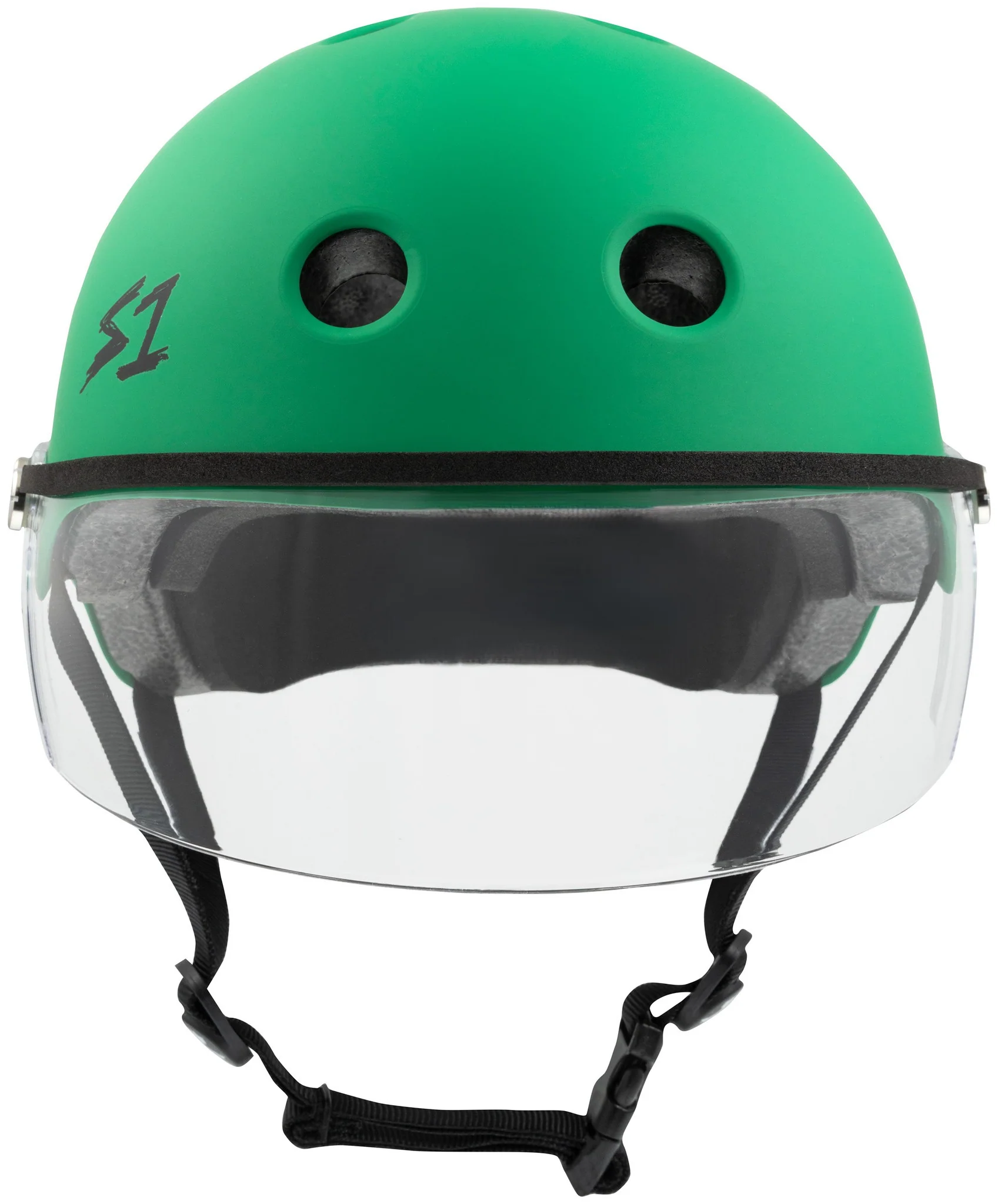 S1 Lifer Visor Gen 2 Helmet - Kelly Green Matte - Image 3