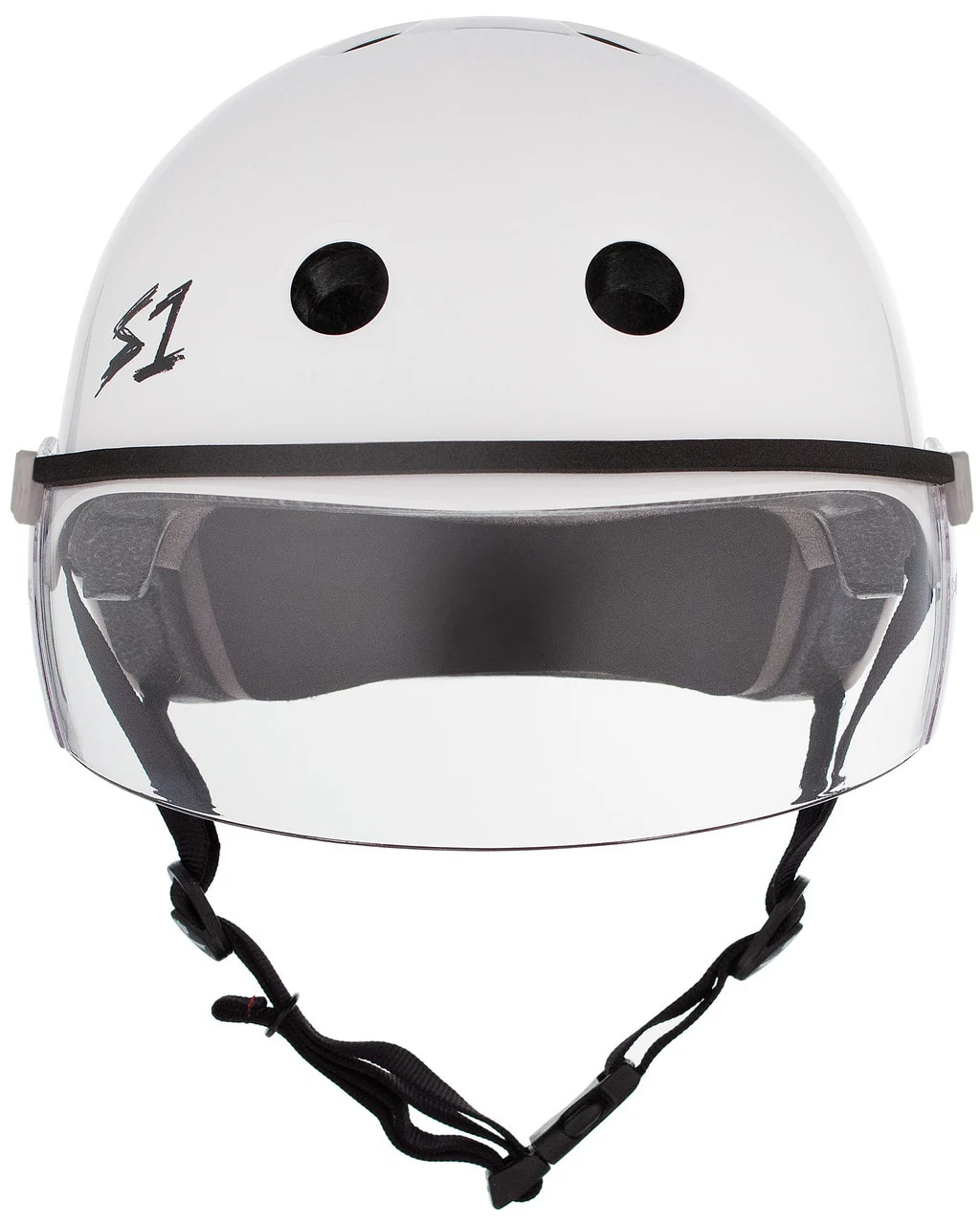 S1 Lifer Visor Gen 2 Helmet - White Gloss - Image 3