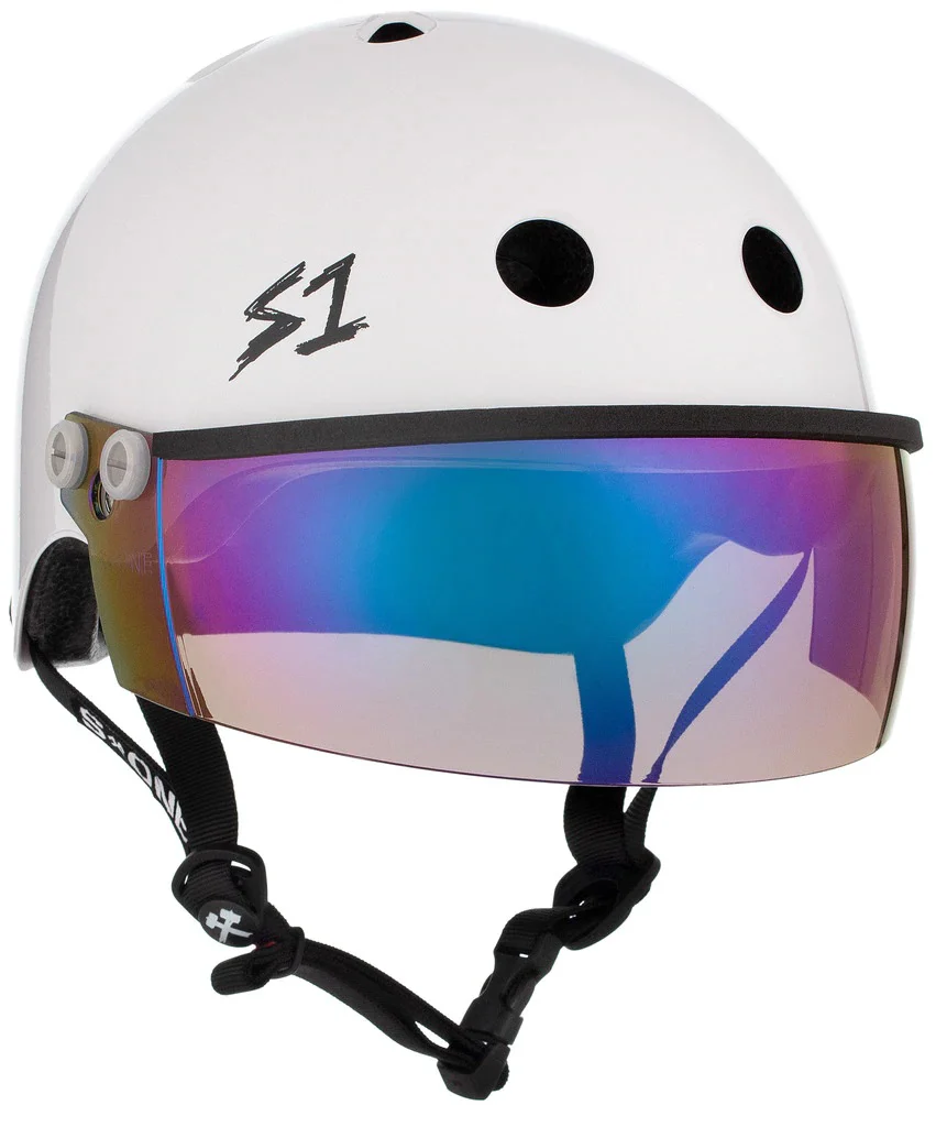 S1 Lifer Visor Gen 2 Helmet - White Gloss - Image 4