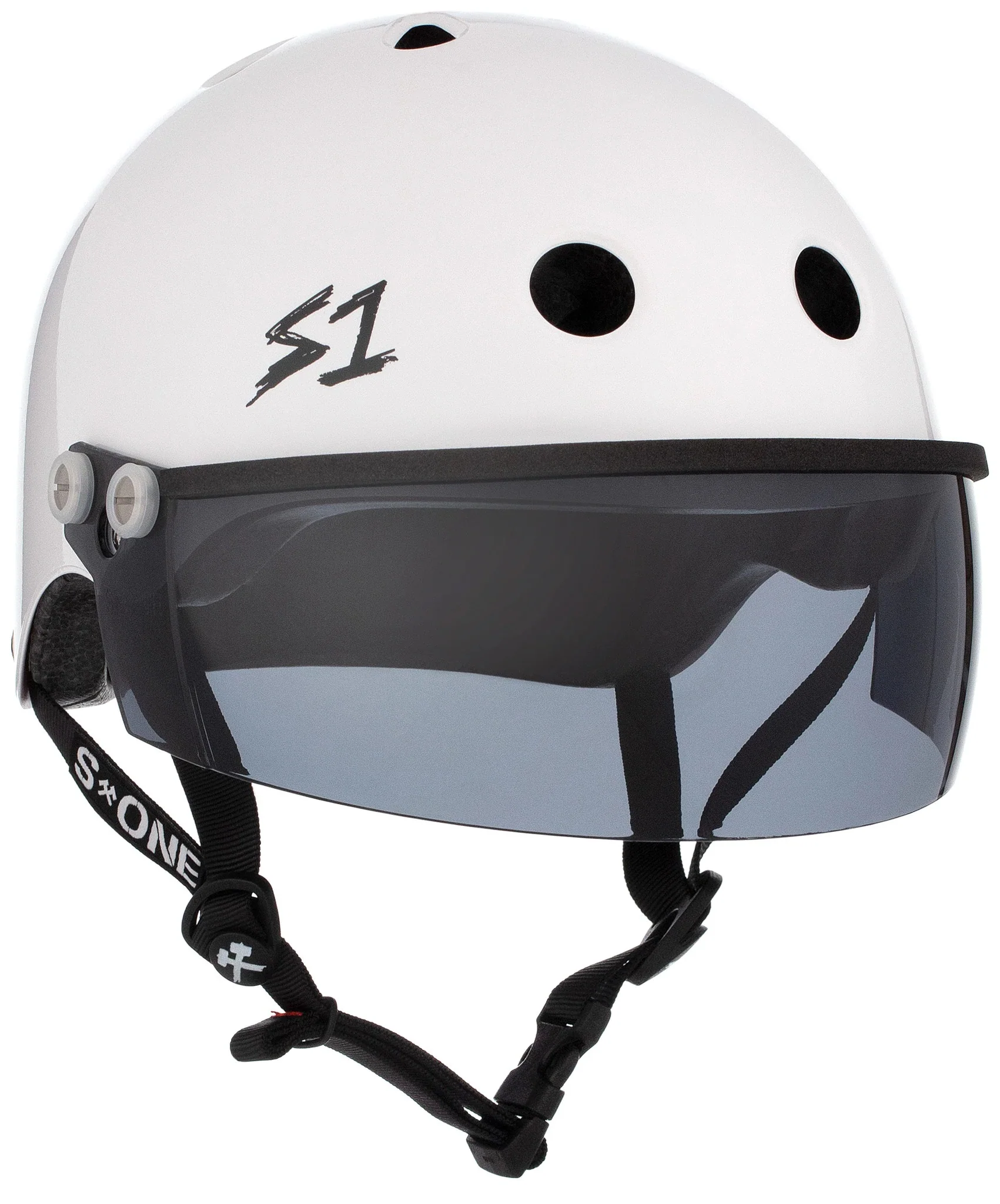 S1 Lifer Visor Gen 2 Helmet - White Gloss - Image 5