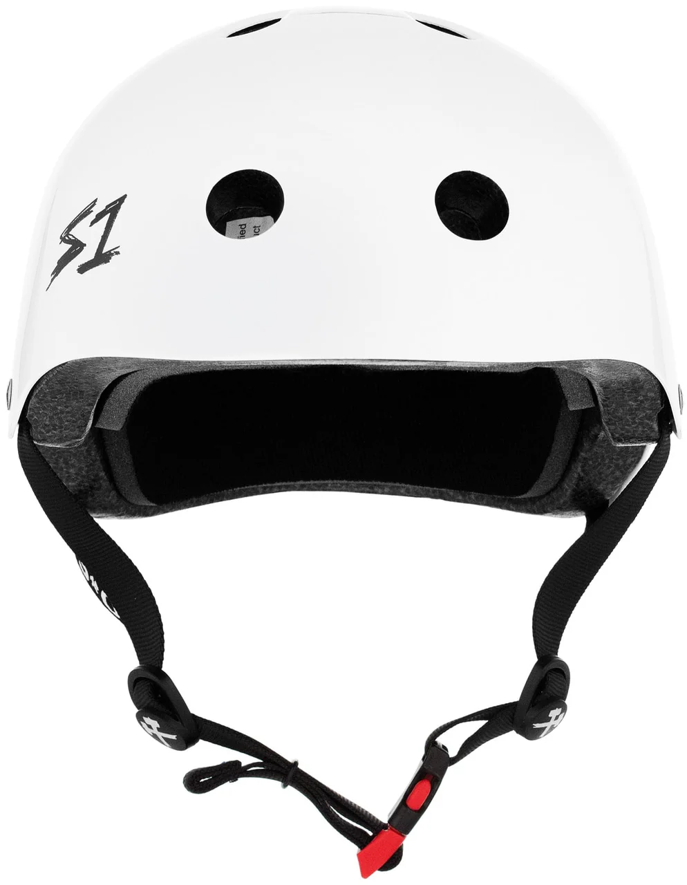 S1 Mini Lifer Helmet - White Gloss - Image 3