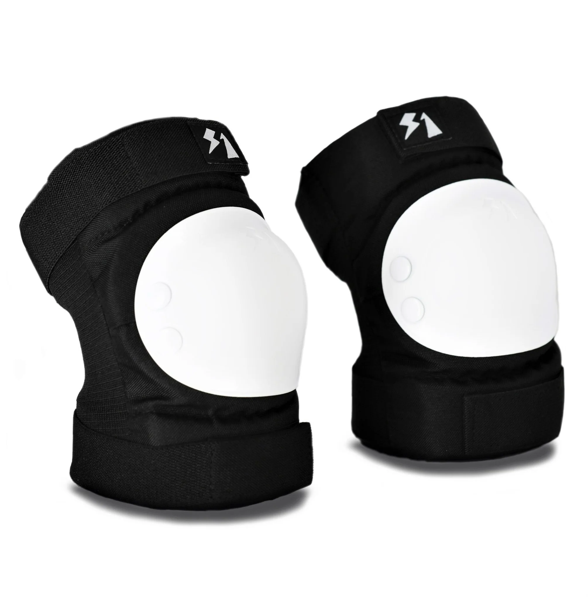 S1 Park Elbow Pads - Black/White - Image 4