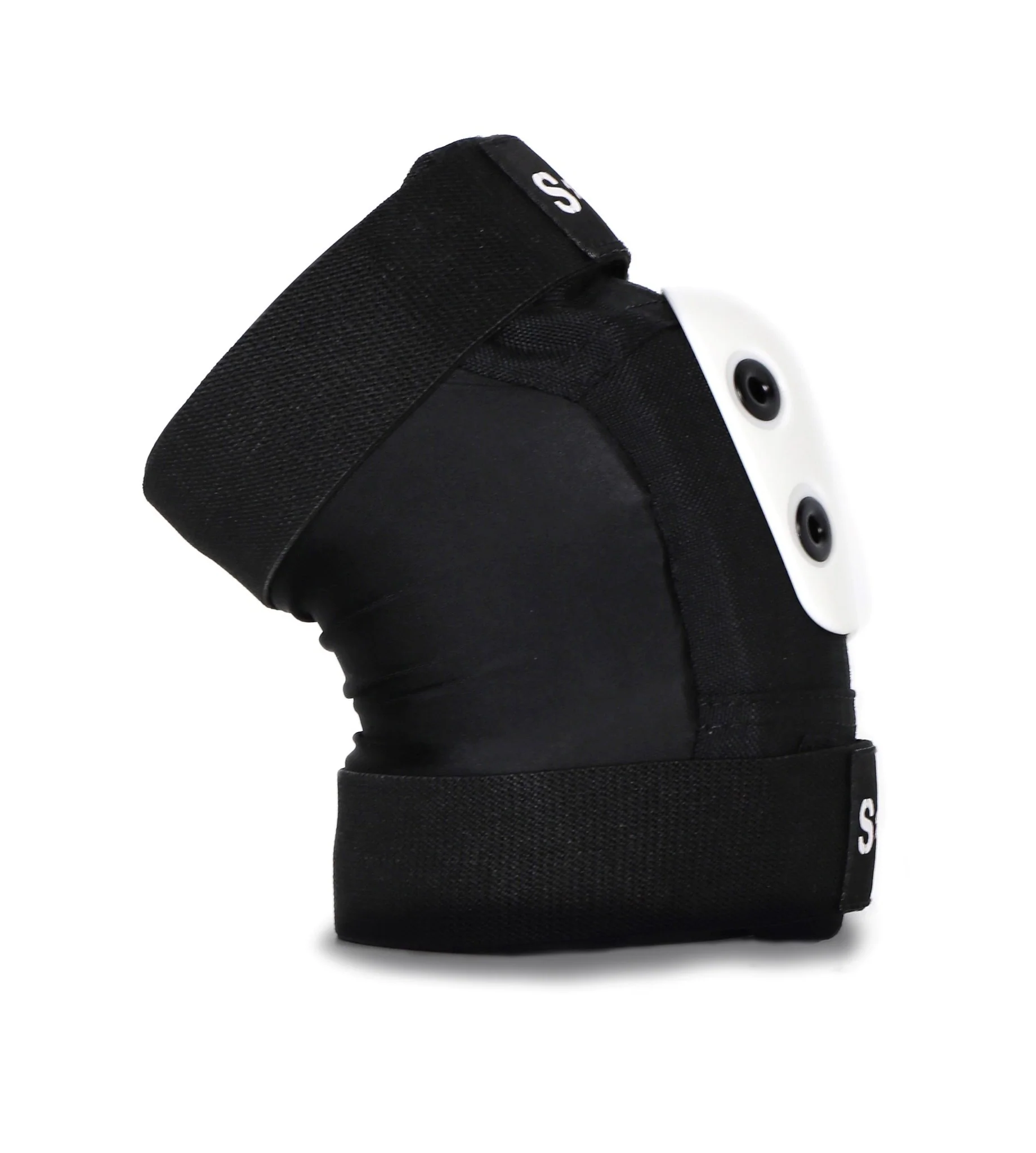 S1 Pro Elbow Pads - Black/White - Image 3