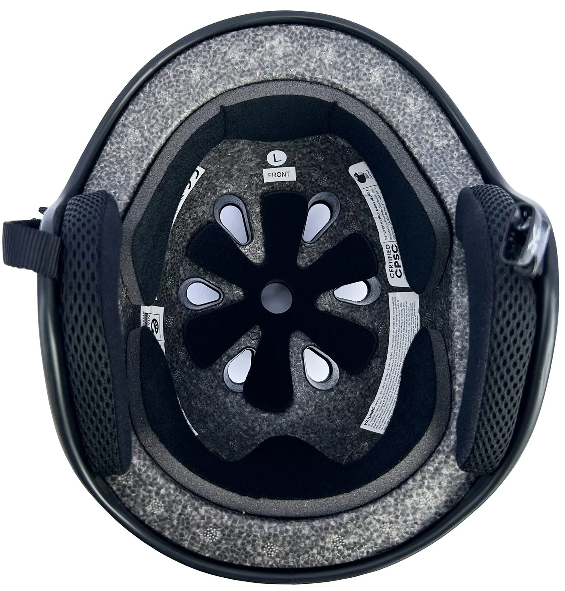 S1 Retro Lifer E-Helmet - Black Matte - Image 6
