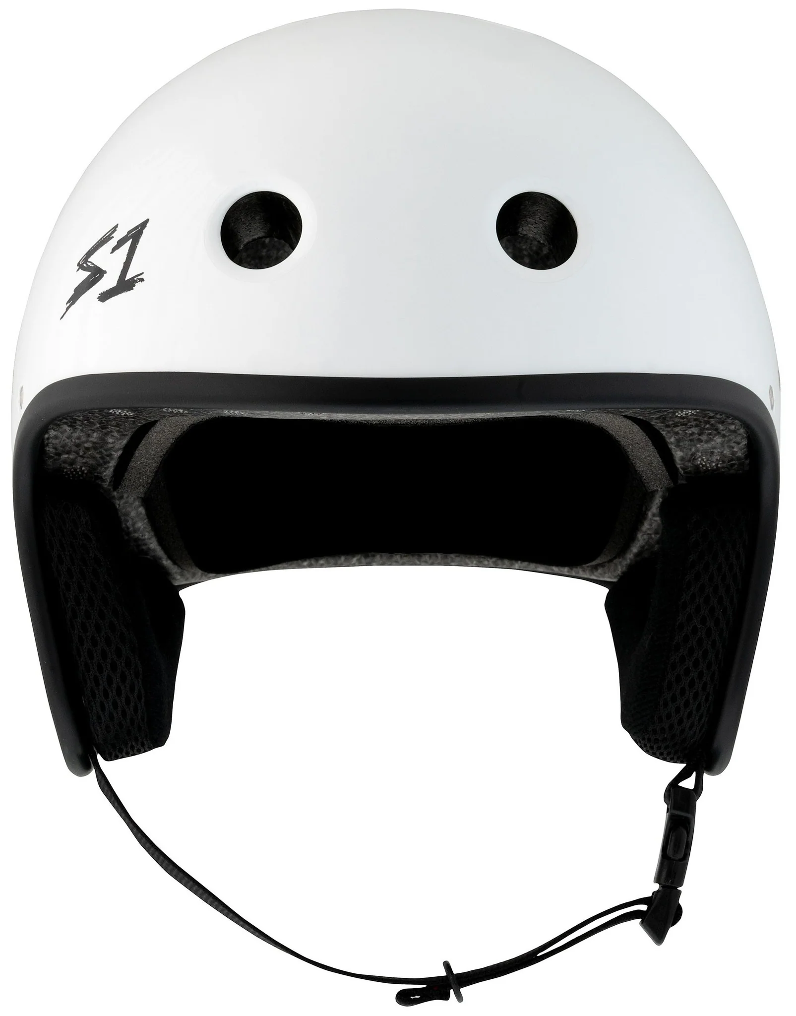 S1 Retro Lifer E-Helmet - White Gloss - Image 3