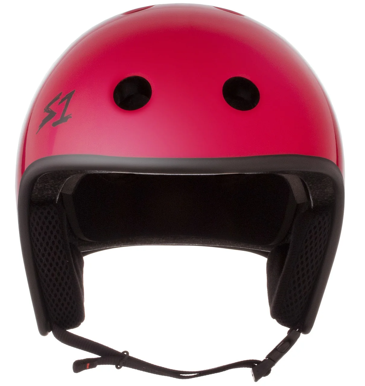 S1 Retro Lifer Helmet - Red Gloss - Image 3