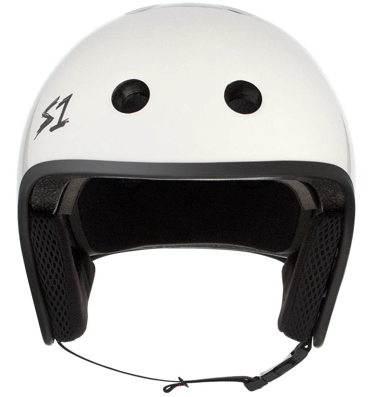S1 Retro Lifer Helmet - White Gloss - Image 3