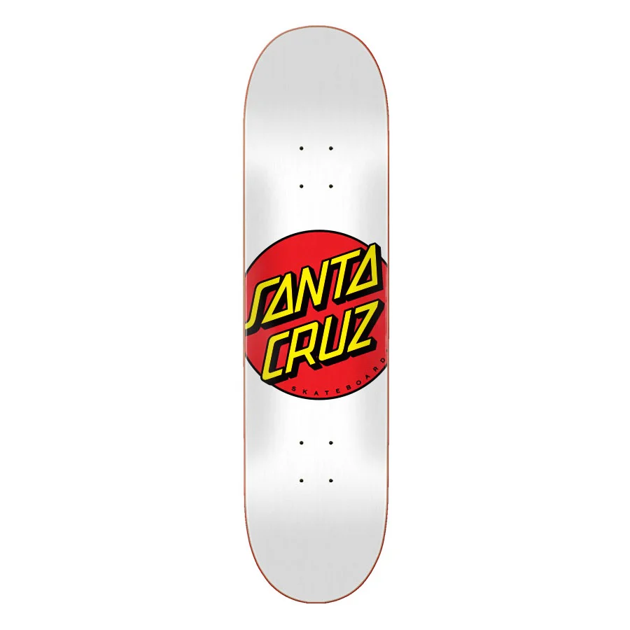 Santa Cruz Classic Dot Skateboard Deck - 8.0″