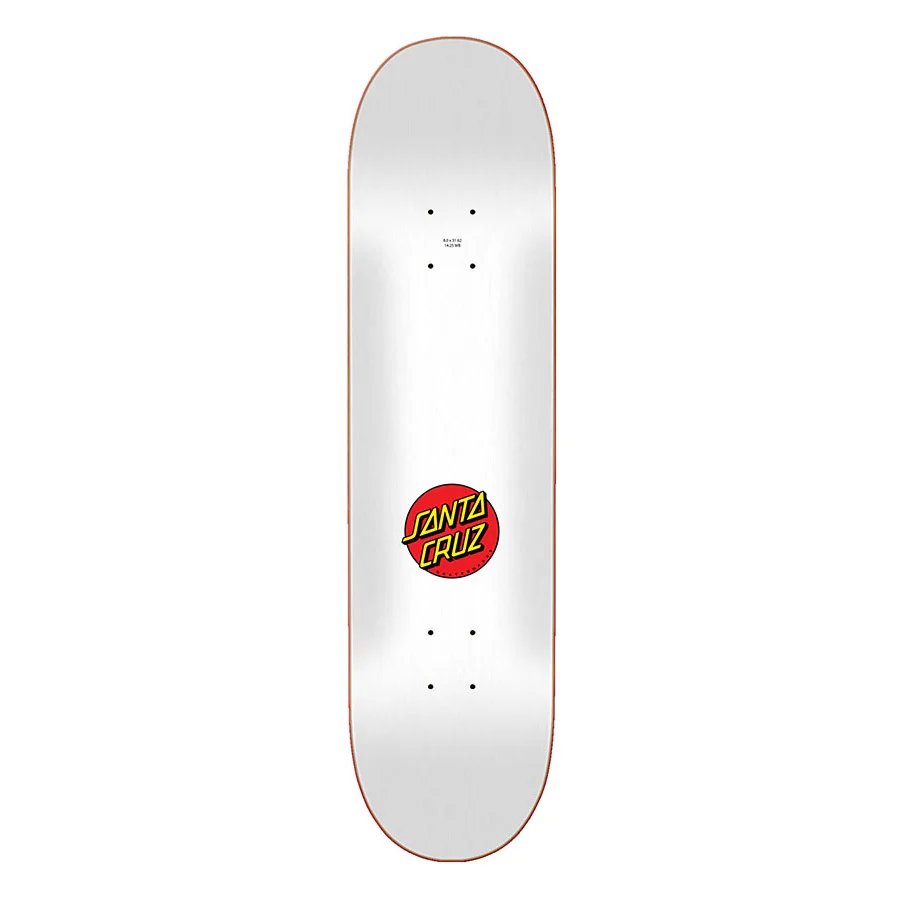 Santa Cruz Classic Dot Skateboard Deck - 8.0″ - Image 2