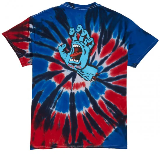 Santa Cruz Screaming Hand Short Sleeve Mens T-Shirt - Independence - Image 2
