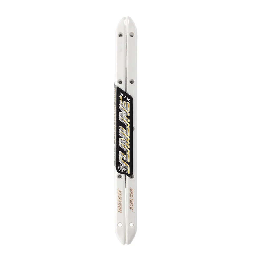 Santa Cruz Slimline HSR Beveled Board Rails - White - Image 2