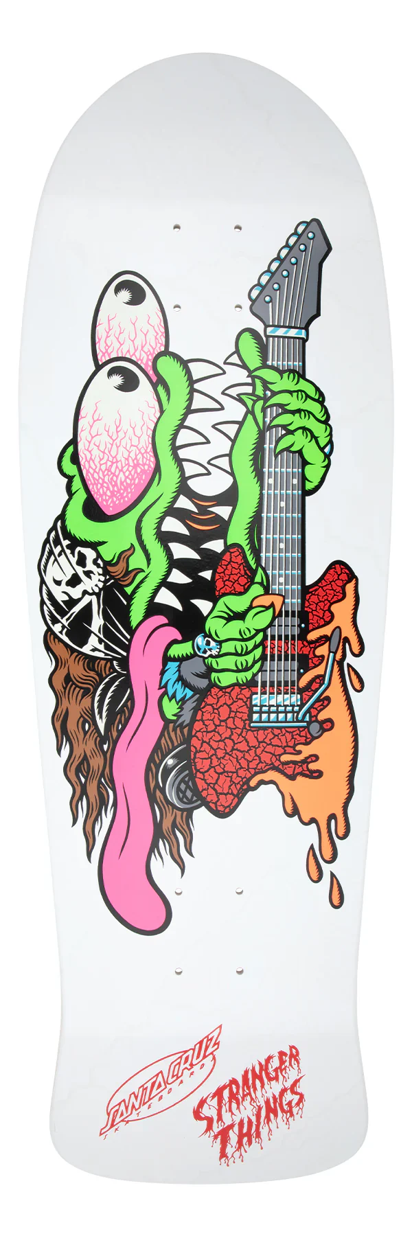 Santa Cruz x Stranger Things Meek Eddie Slasher Reveal Skateboard Deck - 10.1″ - Image 2
