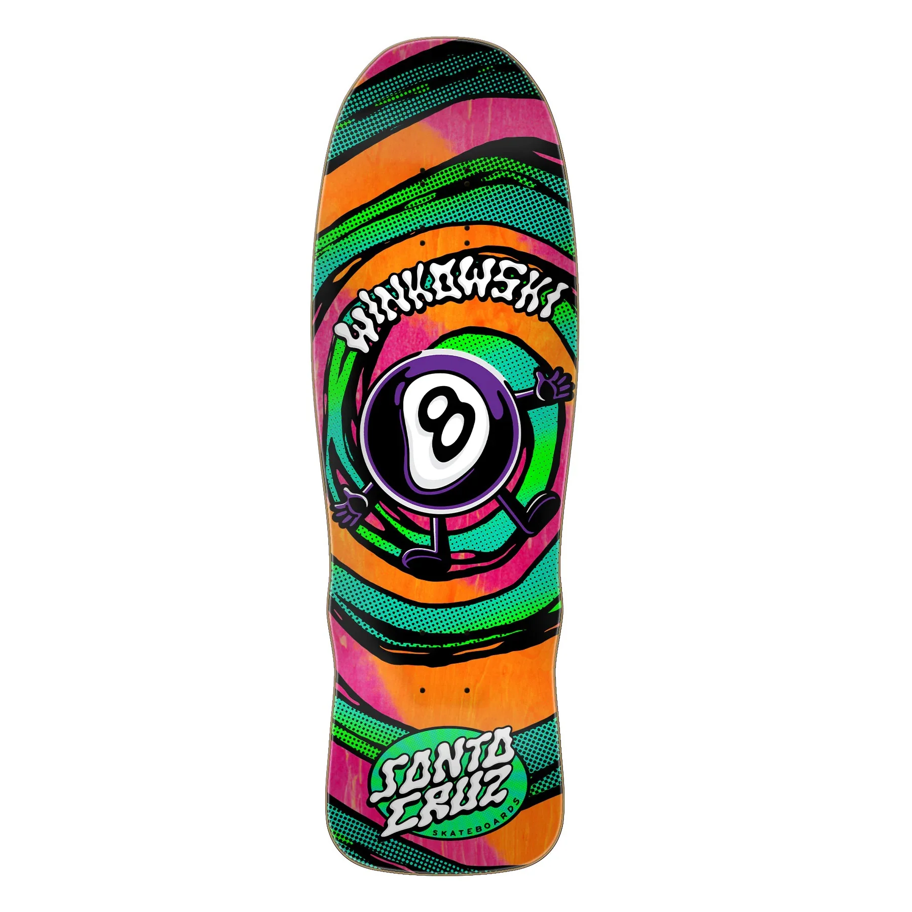 Santa Cruz Winkowski Vertigo Medium Shaped Deck - 9.5″