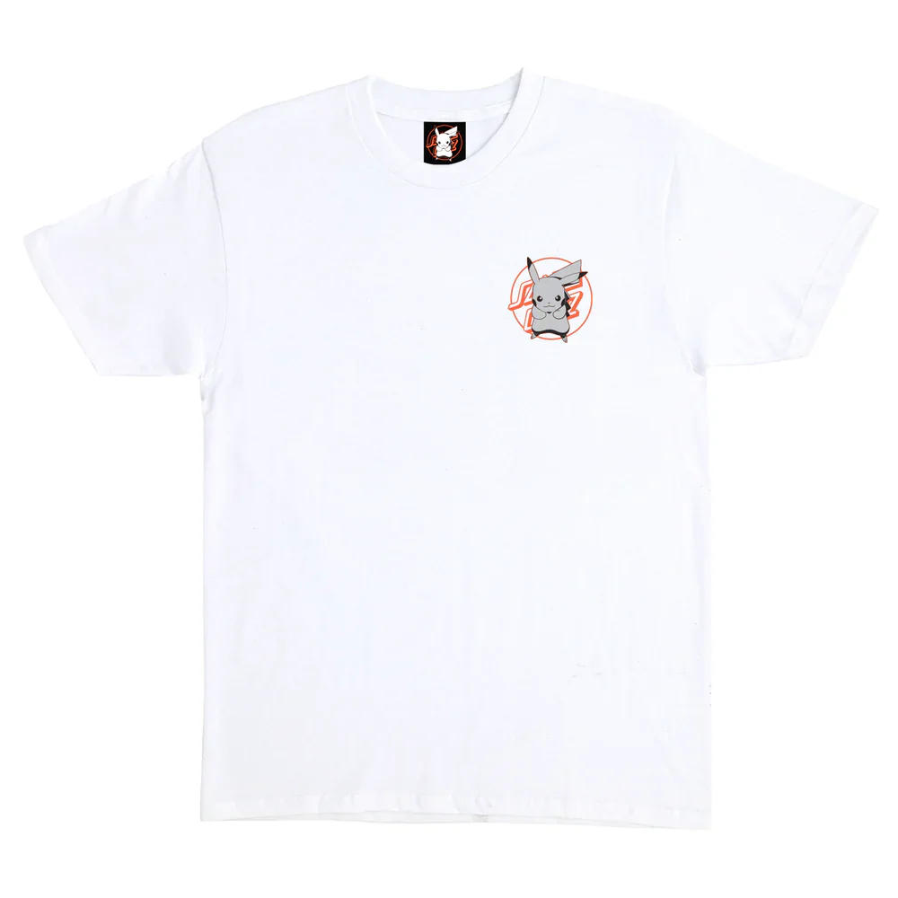 Santa Cruz x Pokémon SC Pikachu T-Shirt - White