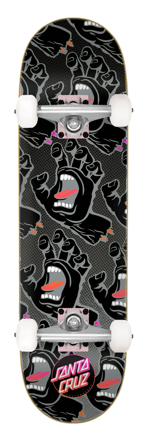 Santa Cruz XL Gradient Hands Skateboard Complete - 8.5″