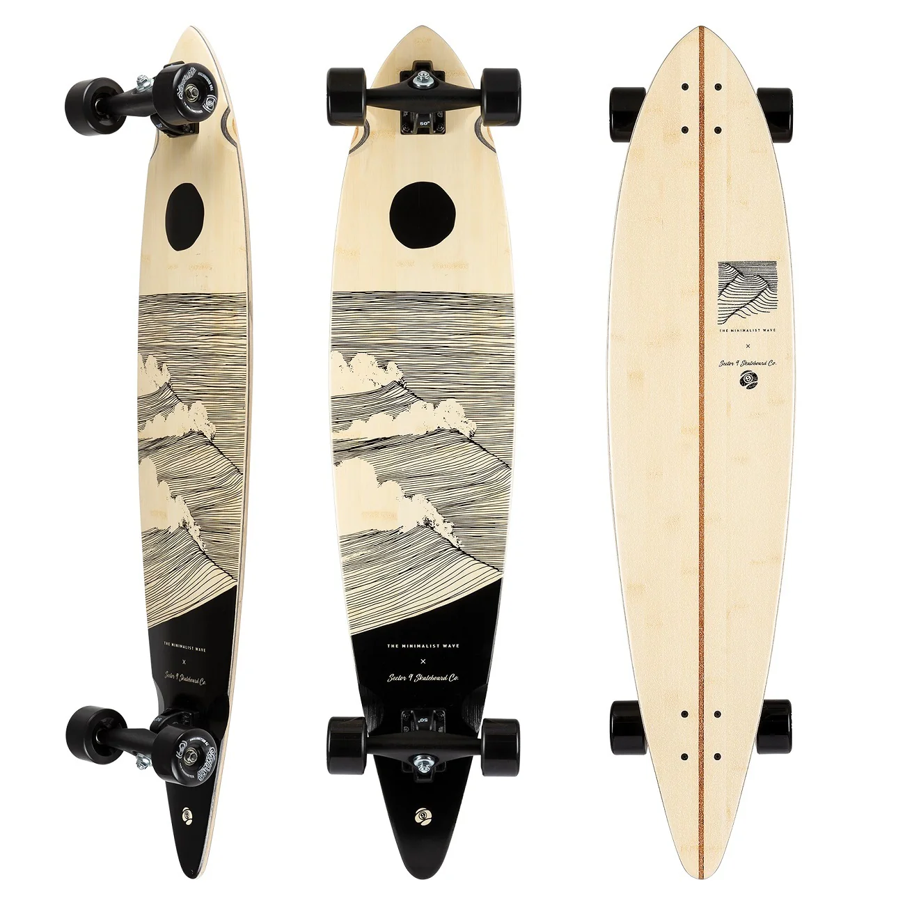 Sector 9 Beach Break Bonsai Longboard Complete - 9.3" - Image 2