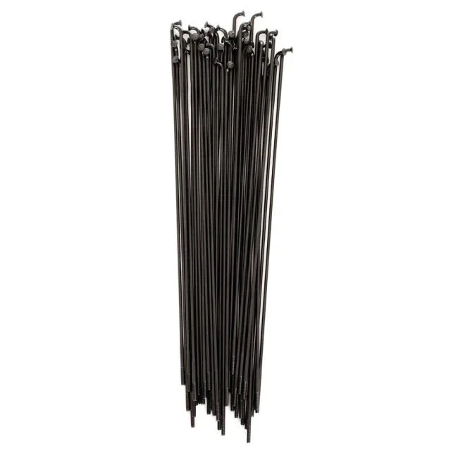 Shadow BMX Featherweight Butted Spokes 188mm - Black (Pack of 40)