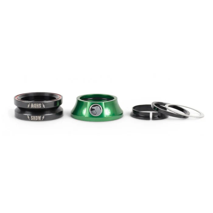 Shadow Conspiracy BMX Stacked Integrated Headset - Racing Green - Image 2