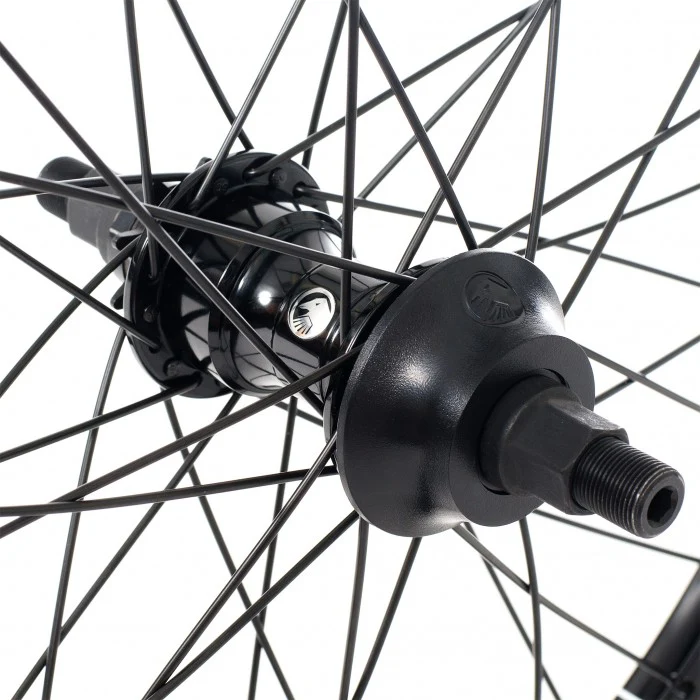 Shadow Conspiracy BMX Symbol RHD 9T Rear Wheel - Black - Image 2