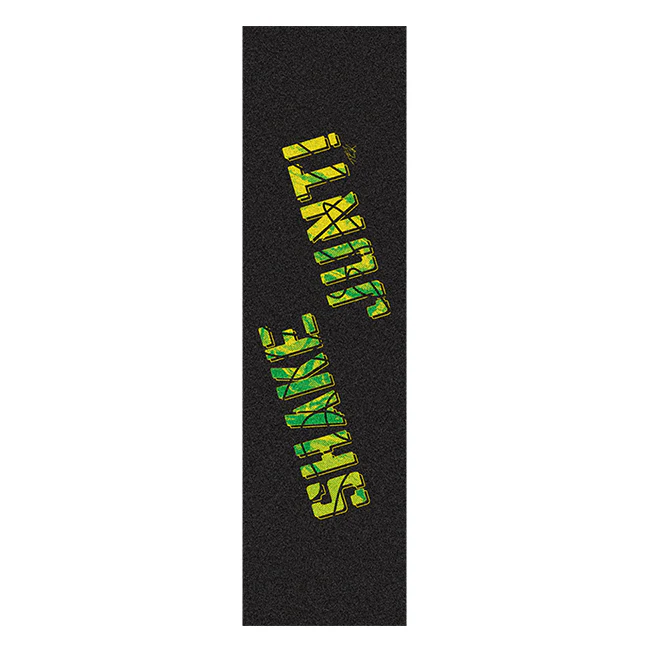 Shake Junt T-Funk Single Sheet Griptape 9"x33" - Black/Yellow/Green
