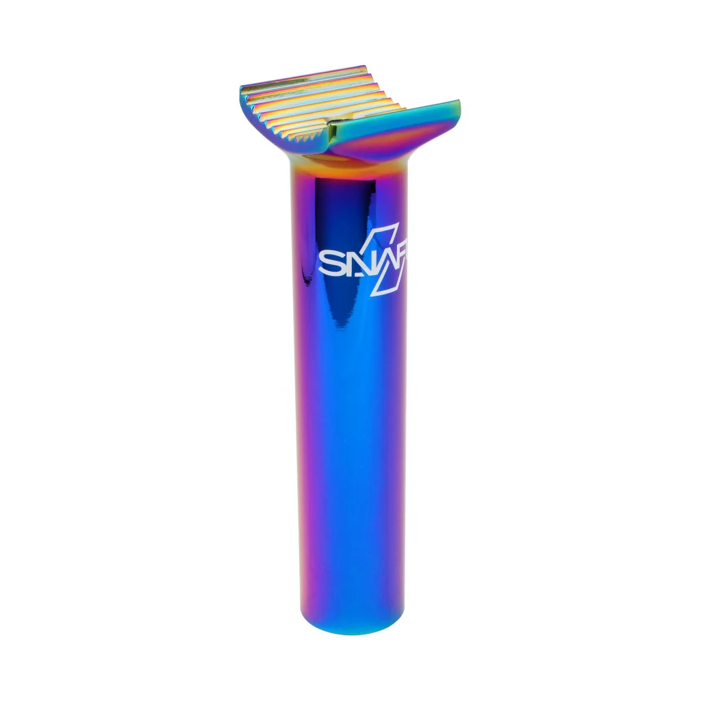 Snafu BMX 27.2 Alloy Pivotal Seat Post 135mm - Jet Fuel