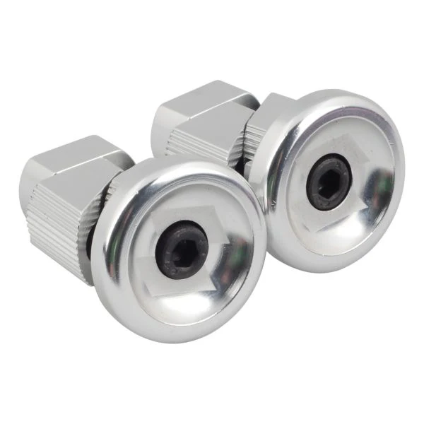 Snafu Stubby Alloy Bar Ends - Polished