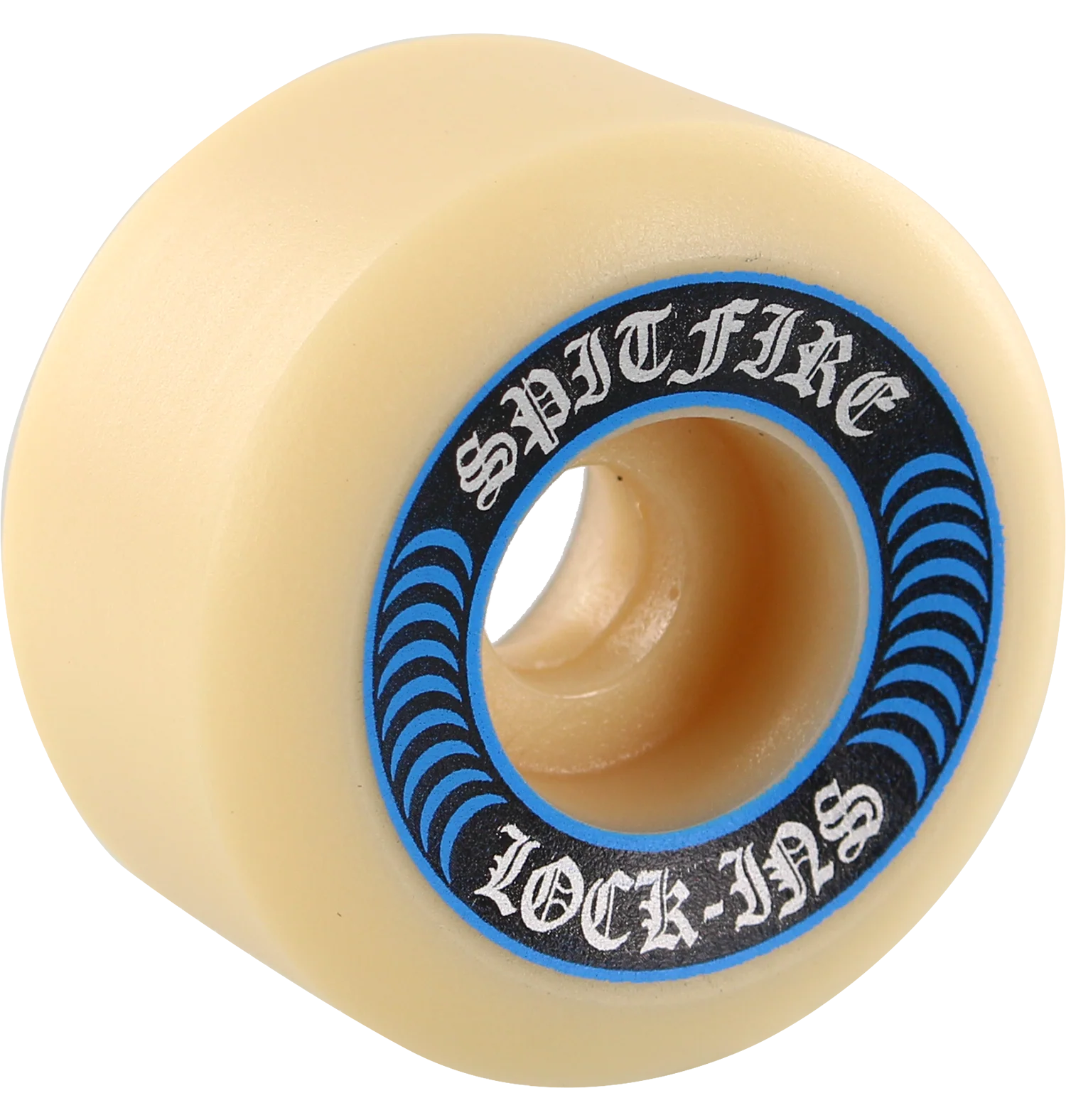 Spitfire Wheels F4 Lock-Ins 53mm 99a - White/Blue (Set of 4)
